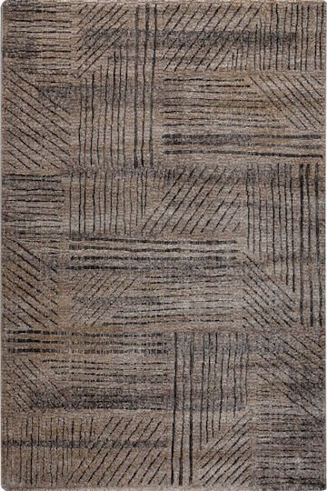 Polcarpet Cairo Giza 44002 Σετ Χαλιά Κρεβατοκάμαρας Brown Polcarpet 9999991329393 3τμχ