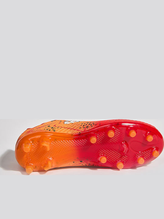 Kids Molded Soccer Shoes Orange