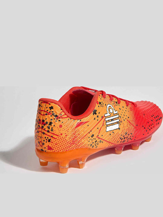 Kids Molded Soccer Shoes Orange