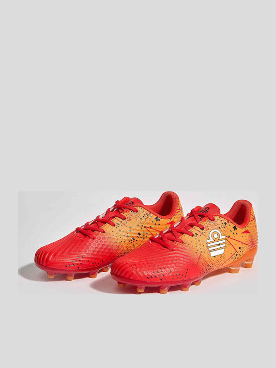 Kids Molded Soccer Shoes Orange