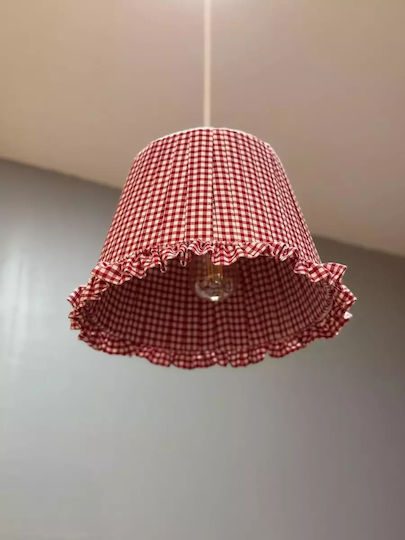 SteweHome Kremasta Deckenleuchte Rot Vintage