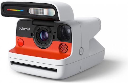 Polaroid Flip Instant Фотоапарат + Цветен Филм (8 Снимки) Бял