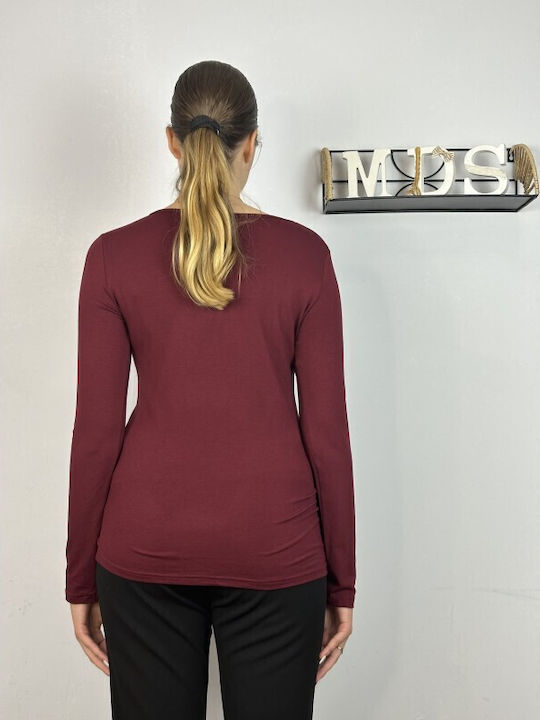 Bluza Damă Burgundy