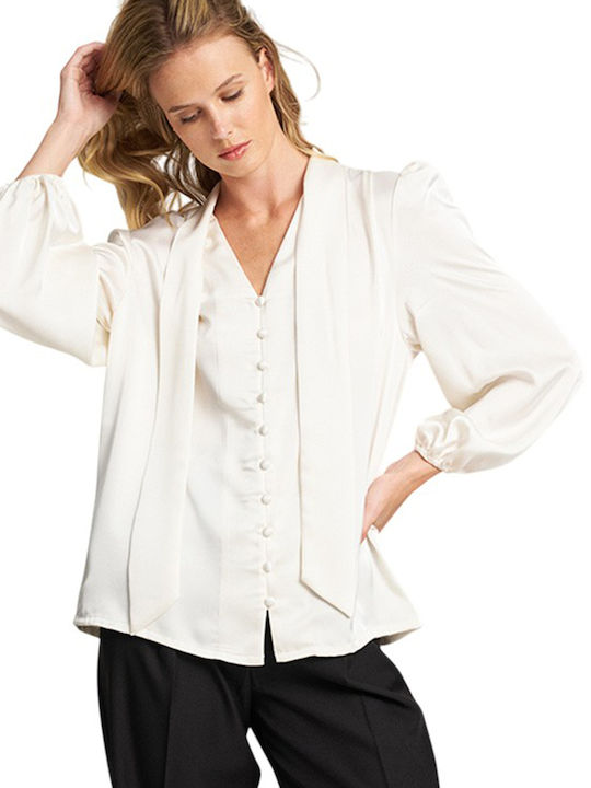 Calypso Γυναικεία Μπλούζα White