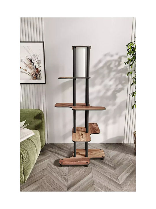 Raft Lampadar De Podea Mdf Iluminare & Abajur Din Pvc E1