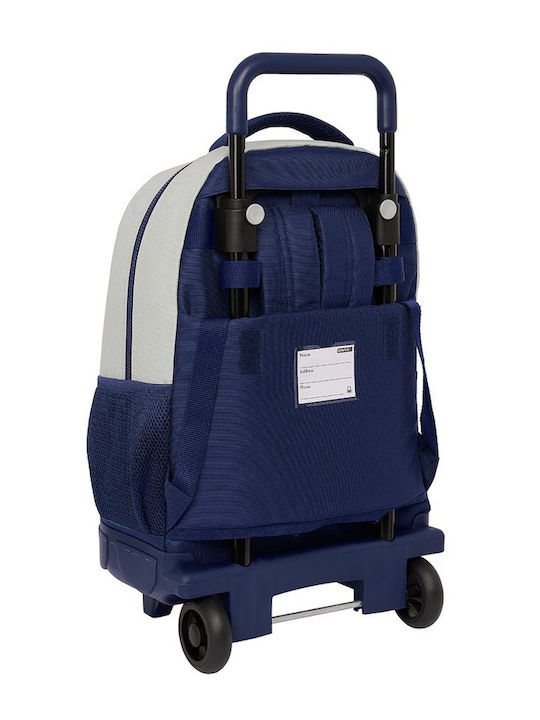 Benetton Varsity Wheels Σχολική Τσάντα Τρόλεϊ Γκρι