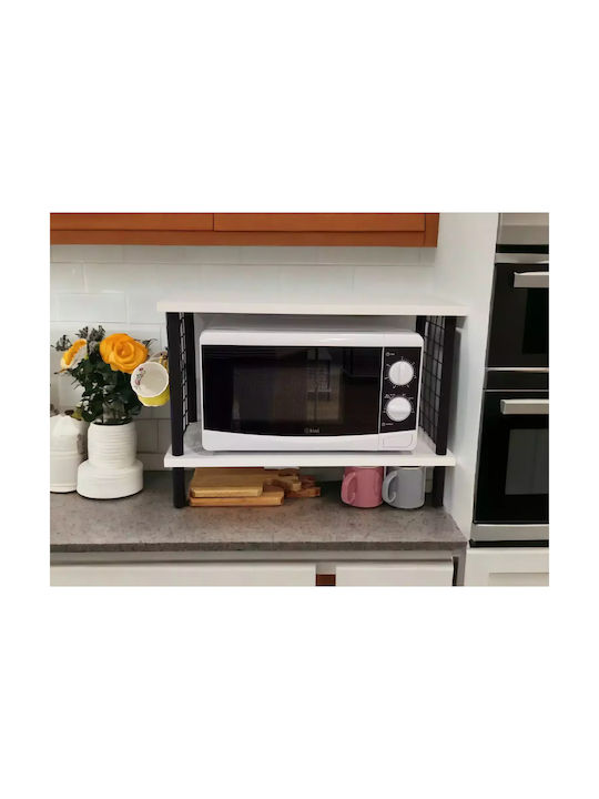 SteweHome Plastic Base for Microwave Oven 60x30x43cm White