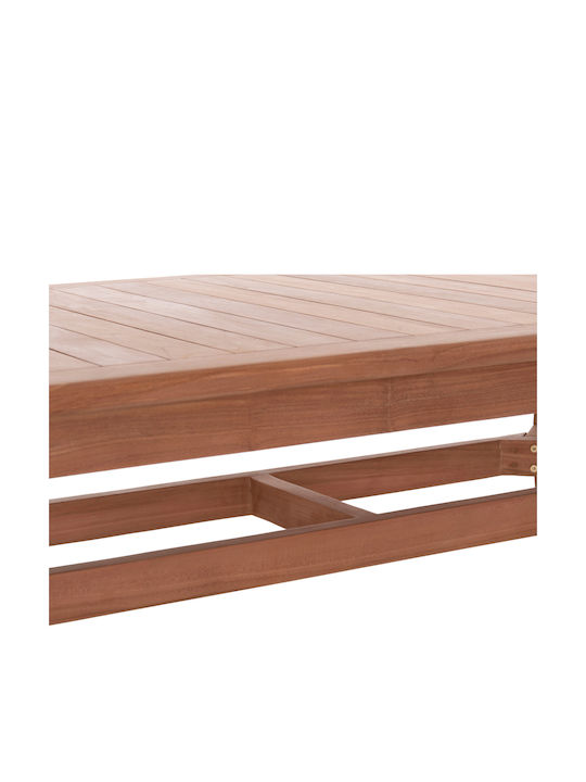 Wonder Tisch Speisesaal aus Massivholz Natural 180x91x75cm