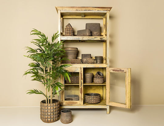 PTMD Collection Саксия Бетон Кафяв 30x30εκ.