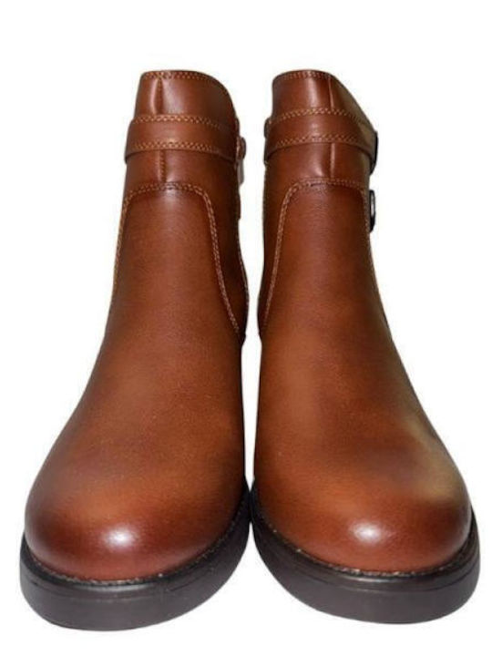 Stiefeletten Damen Tabac Braun