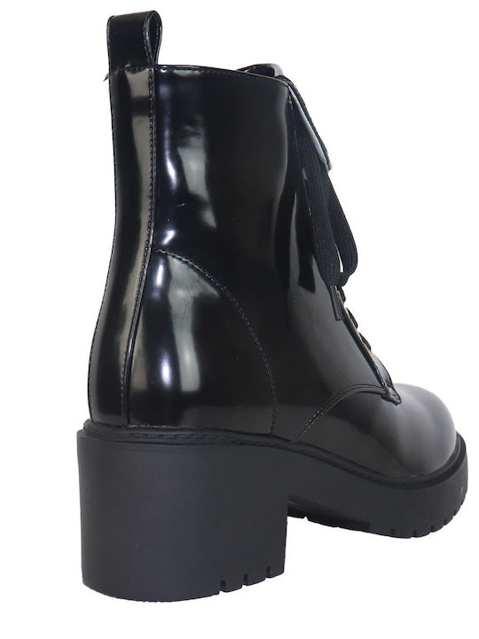 Stiefeletten Damen Schwarz