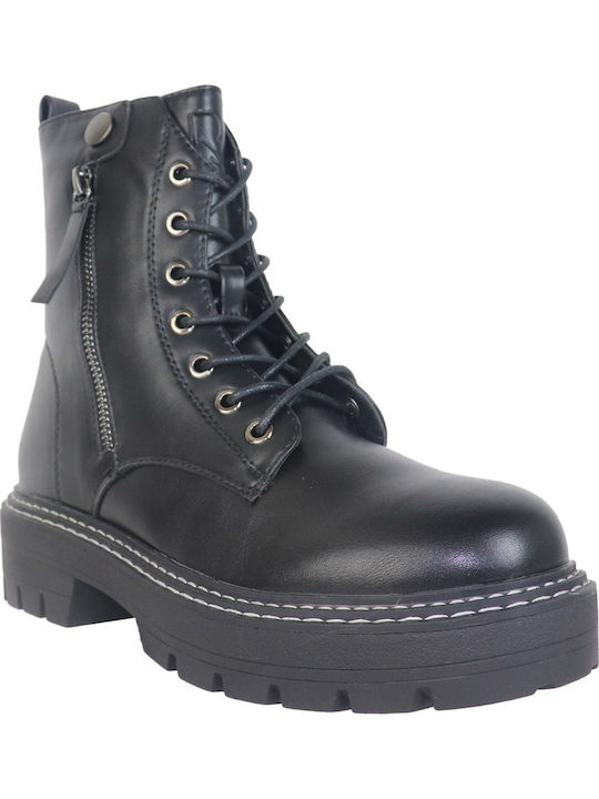 Stiefeletten Damen Schwarz