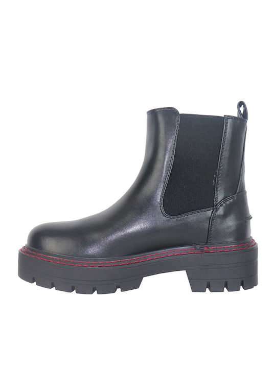 Stiefeletten Damen Schwarz