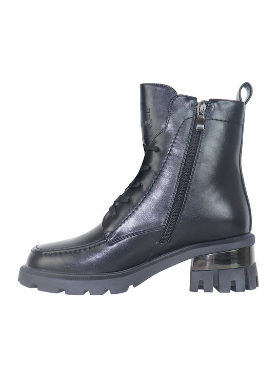 Stiefeletten Damen Schwarz