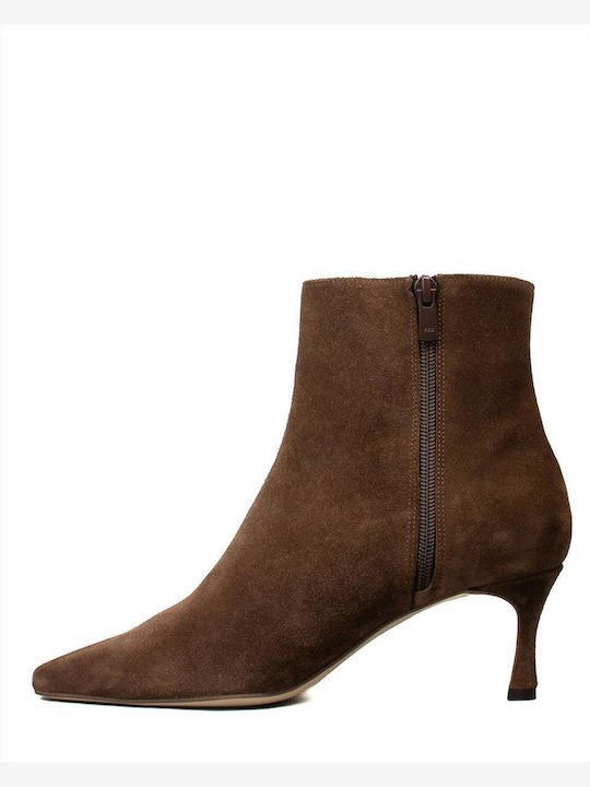 Stiefeletten Damen Braun