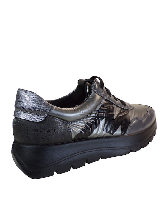 Γυναικεία Sneakers Ατσαλί