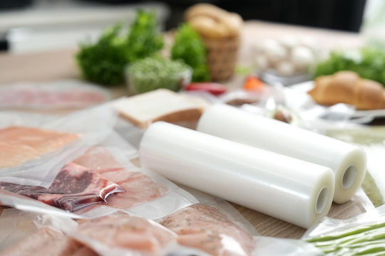Vesta Precision Grainy Vacuum Sealer Bag 300mm x 6m 2 Rolls