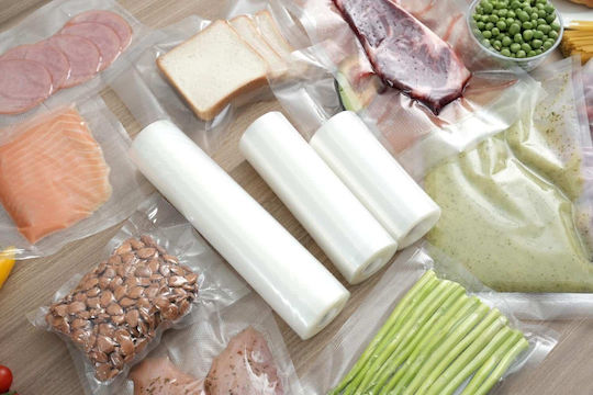 Vesta Precision Grainy Vacuum Sealer Bag 150mm x 6m 2 Rolls
