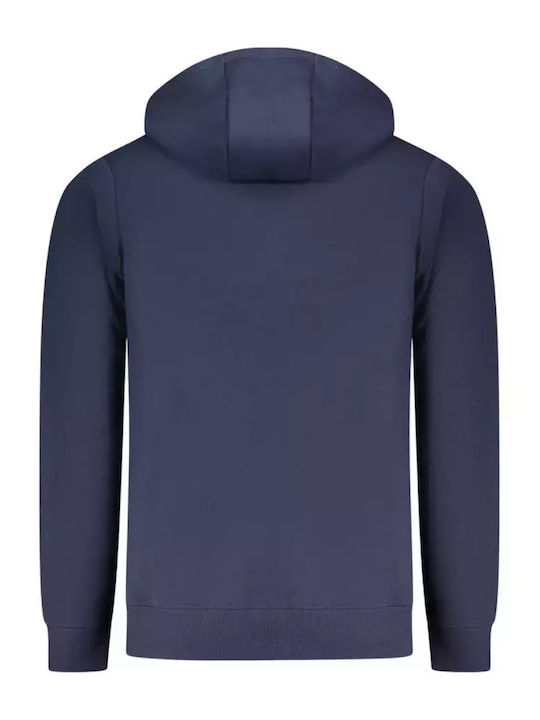 Men's Sweatshirt with Navy Blue Hood
