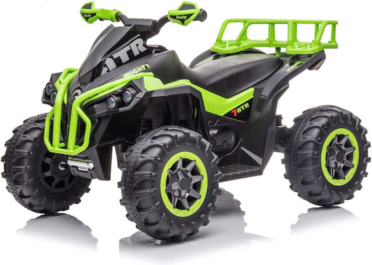 Παιδική Γουρούνα Buggy Basket Ηλεκτροκίνητη 12 Volt Πράσινη