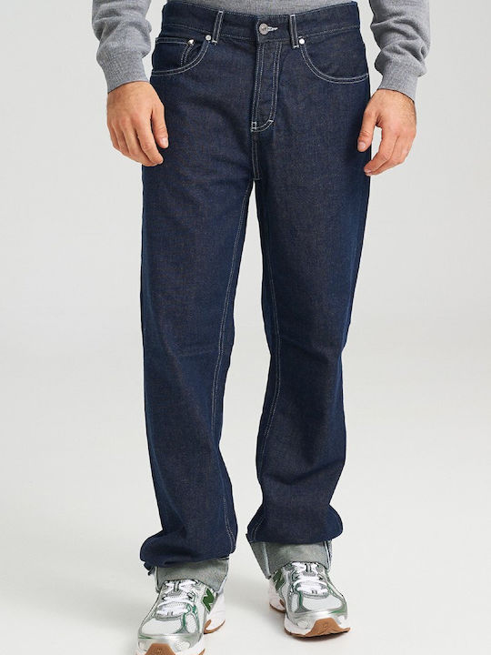 Karl Lagerfeld Men's Jeans Pants Relaxed Fit Dark Blue