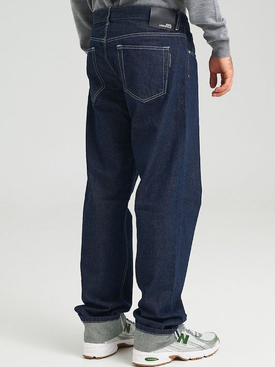 Ανδρικό Παντελόνι Τζιν με Relaxed Εφαρμογή Dark Blue