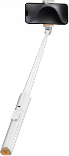 Spacecase ST11 Selfie Stick with Bluetooth Remote Control White
