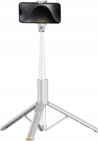Spacecase ST11 Selfie Stick with Bluetooth Remote Control White