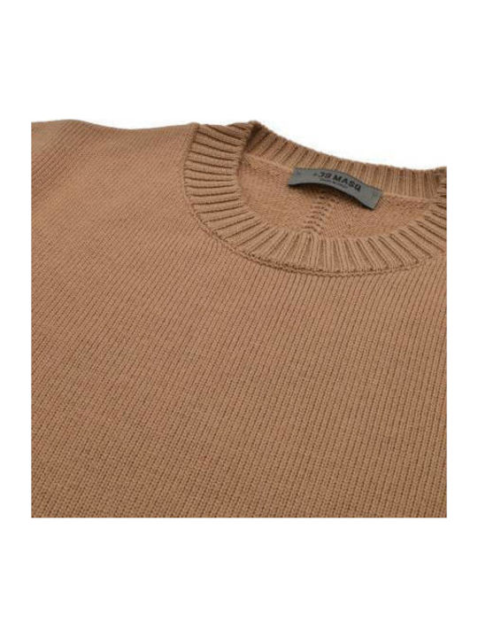 Cardigan Tricotat pentru Bărbați Camel