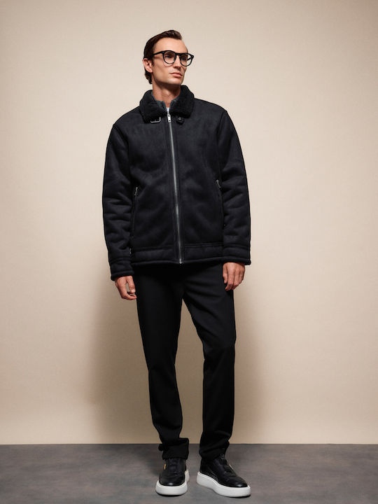 Trousers Chino Elastic Black