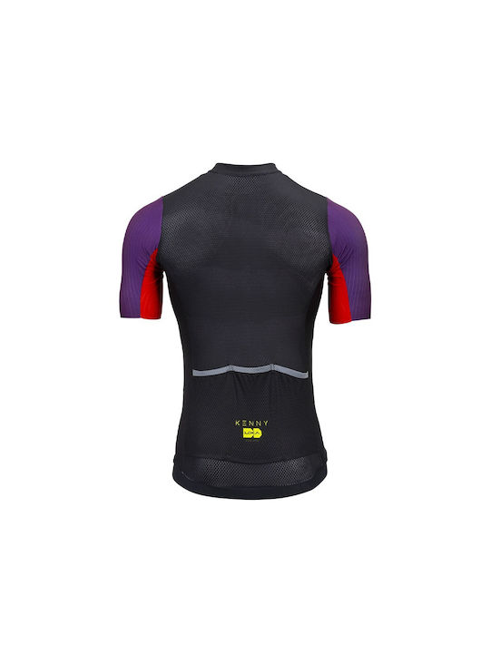 Kenny Ανδρική Κοντομάνικη Μπλούζα Mountain Bike Πολύχρωμη