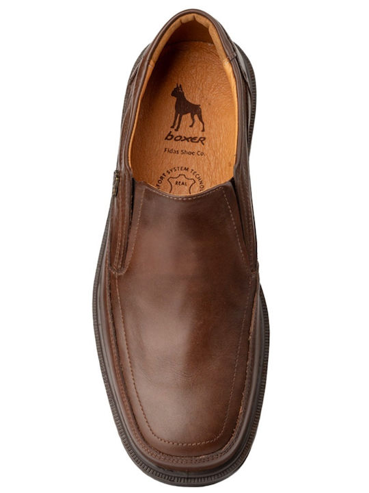 Men's Leather Loafers Brown