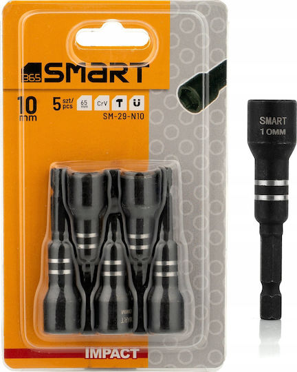 Smart Magnetice Căpăcei Pneumatic - Pneumatic cu Patrat de Prindere 1/4" Set 5buc
