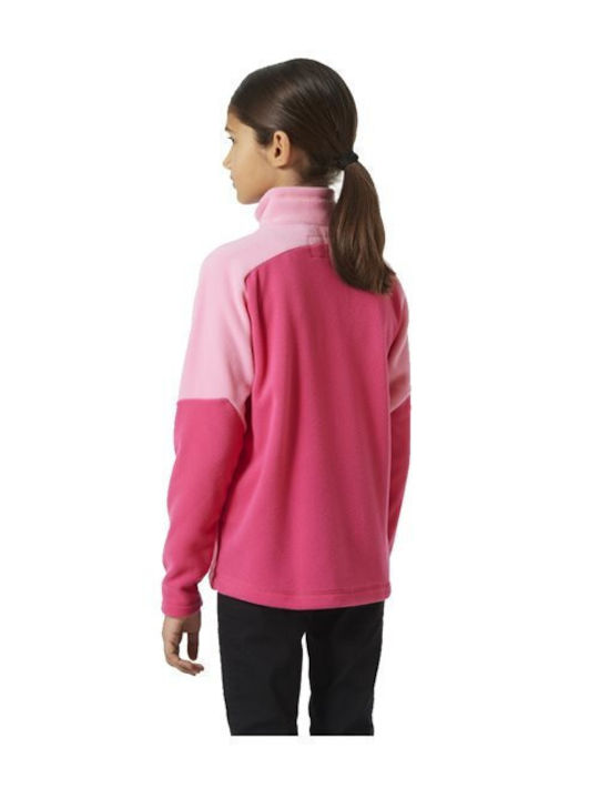 Kinderstrickjacke Fleece Rosa Daybreaker 2.0
