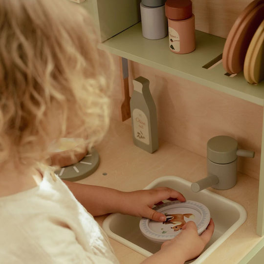 Little Dutch Wooden Kids Kitchen for Ages 3+