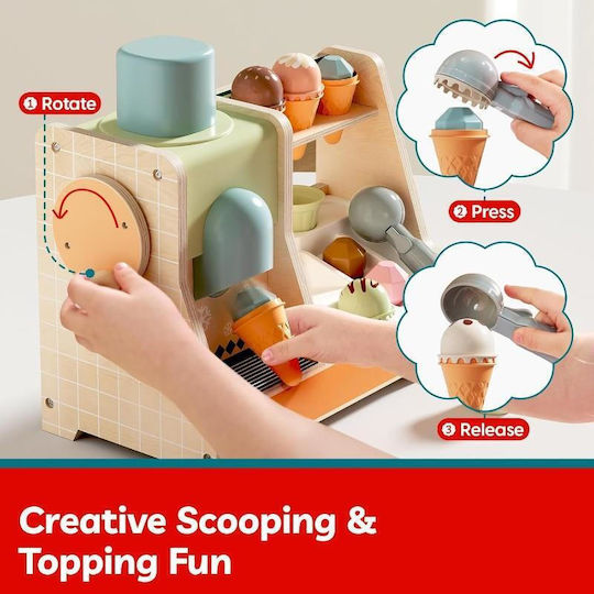 Top Bright Ice Cream Boutique Pretend Play Toy 121203