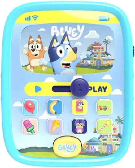 Bluey Бебешки лаптоп-таблет със звуци за 6++ месеца