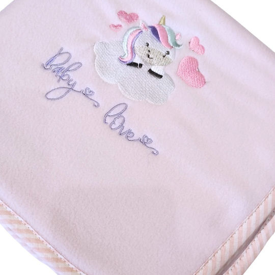 Nima Κουβέρτα Κούνιας Fleece Λιλά 110x140εκ.