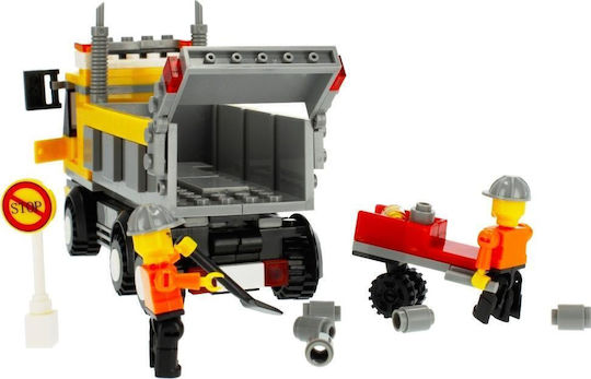 Alleblox Cuburi De Construit Construction Crew Pentru 6+ Ani 221 Bucăți