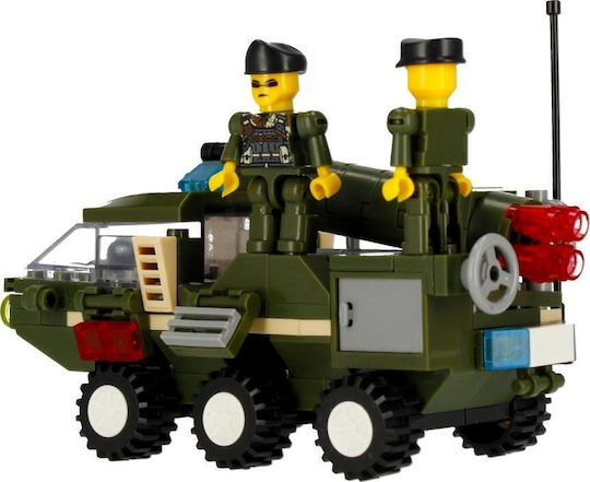 Alleblox Military Force Building Blocks 3in1 for 6+ Years 180 Pieces