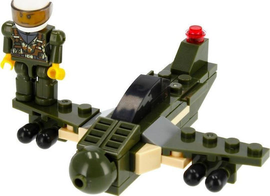 Alleblox Motorboat Building Blocks for 6 Plus Years 68 Pieces