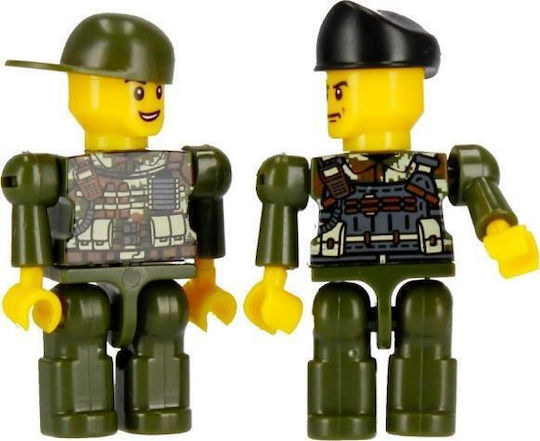 Alleblox Military Force Building Blocks 3in1 for 6+ Years 180 Pieces