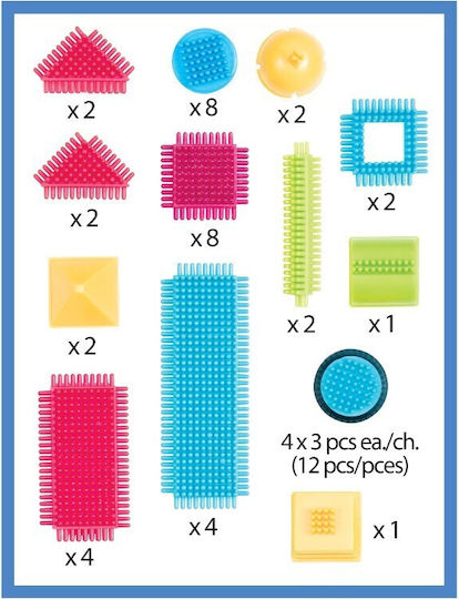 B.Toys Bristles Sphinotubläcke Basic Set für 2+ Jahre 50Stücke