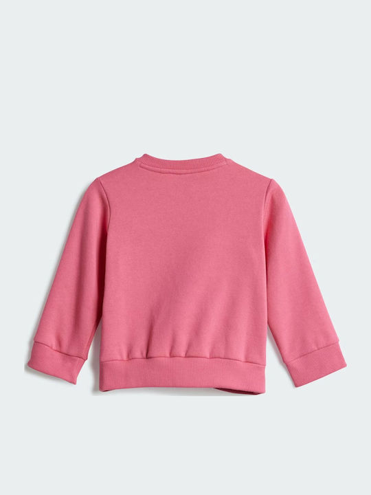 Детски Комплект Анцуг С Блуза Pink Fusion/Clear Pink/White 2 Бройки Essentials