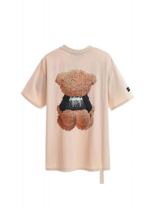 Mod Wave Movement T-Shirt Ecru