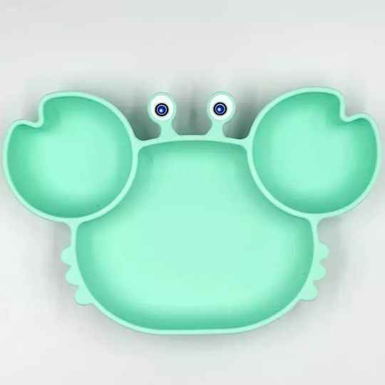Pandaboo Baby Food Plate made of Silicone Pink