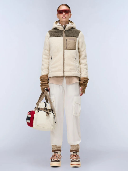 Yupik Og Women's Short Lifestyle Jacket for Winter Beige