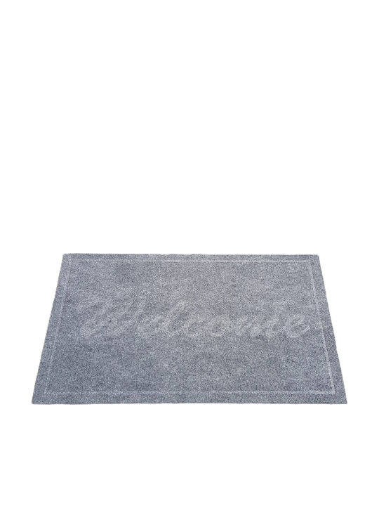 Kotonia Home Covor de Intrare Antiderapant Gri 75x45buc