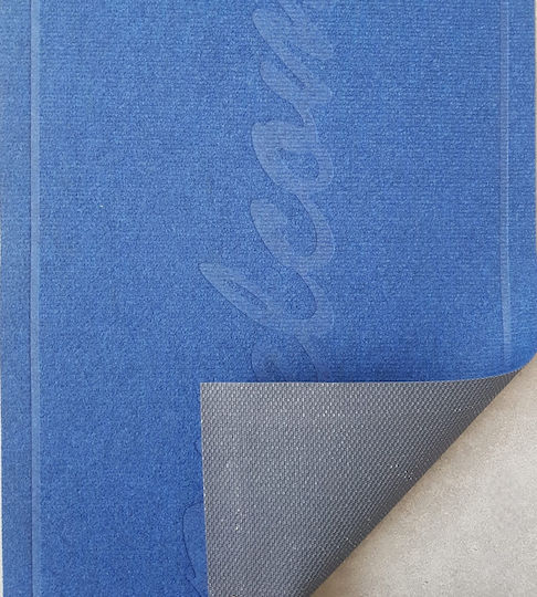 Kotonia Home Entrance Mat Anti-slip Blue 75x45cm