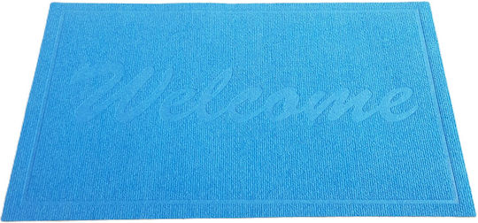 Kotonia Home Covor de Intrare Antiderapant Turcoaz 75x45buc
